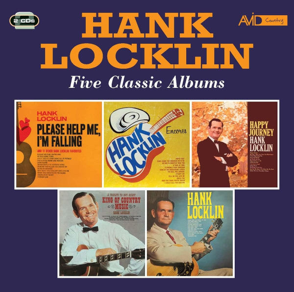 Hank Locklin : Five Classic Albums (2xCD, Comp, RM)