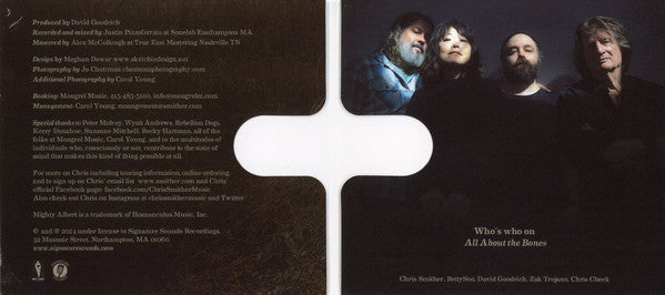 Chris Smither : All About The Bones (CD, Album)