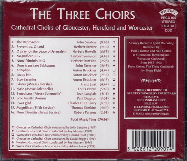 Various : The Three Choirs (CD)