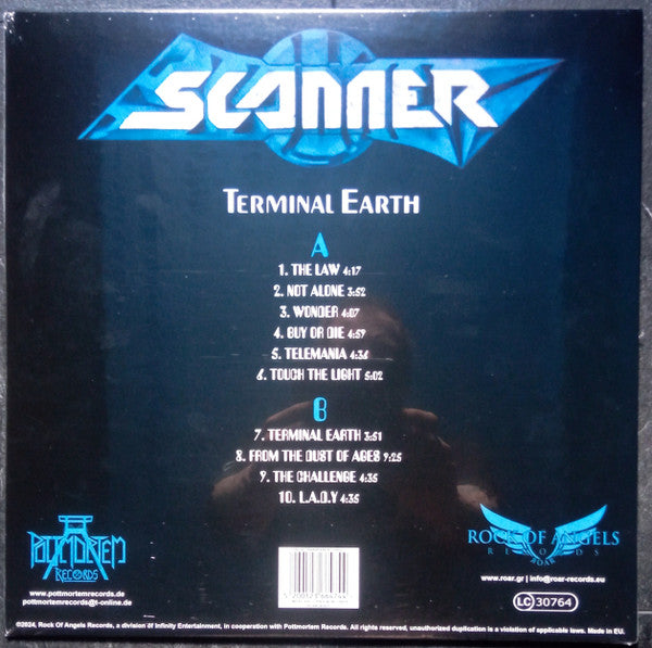 Scanner (3) : Terminal Earth (LP, Album, Ltd, RE, Blu)