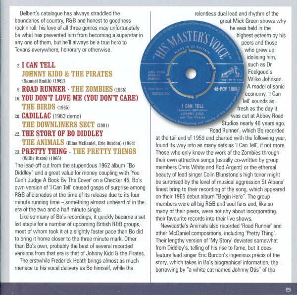 Bo Diddley : Bo Diddley Is A... Songwriter (CD, Comp)