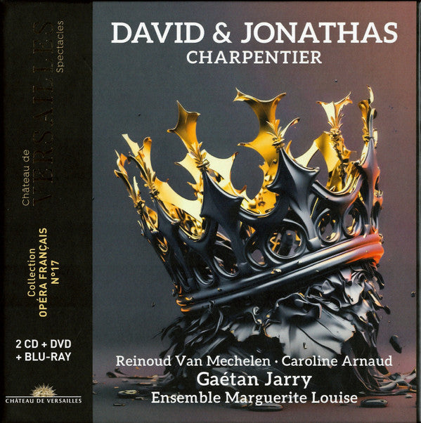Marc Antoine Charpentier – Reinoud Van Mechelen, Caroline Arnaud, Gaétan Jarry, Ensemble Marguerite Louise : David & Jonathas (2xCD, Album + DVD-V, NTSC + Blu-ray)