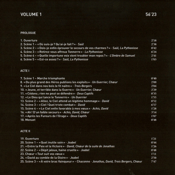 Marc Antoine Charpentier – Reinoud Van Mechelen, Caroline Arnaud, Gaétan Jarry, Ensemble Marguerite Louise : David & Jonathas (2xCD, Album + DVD-V, NTSC + Blu-ray)
