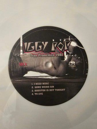 Iggy Pop : San Francisco 1981 (2xLP, Album, Ltd, RE, Whi)