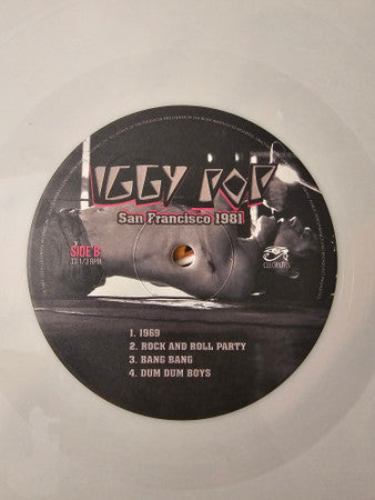 Iggy Pop : San Francisco 1981 (2xLP, Album, Ltd, RE, Whi)