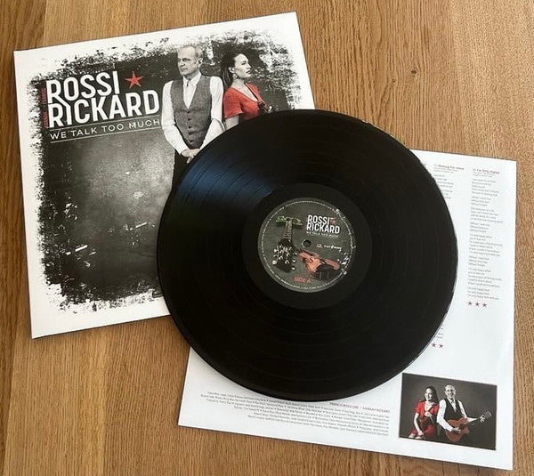 Francis Rossi ⋆ Hannah Rickard : We Talk Too Much (LP, Album, 180)