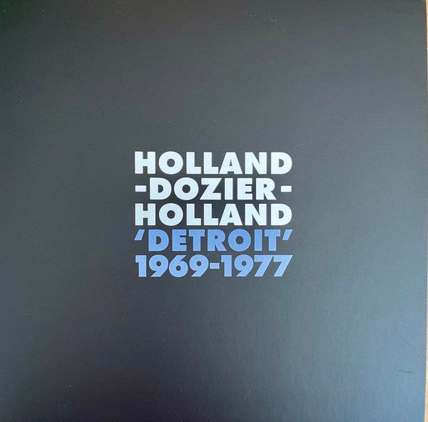 Holland-Dozier-Holland : Detroit 1969-1977 (4xCD, Comp)