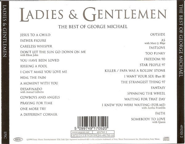 George Michael : Ladies & Gentlemen (The Best Of George Michael) (2xCD, Comp)