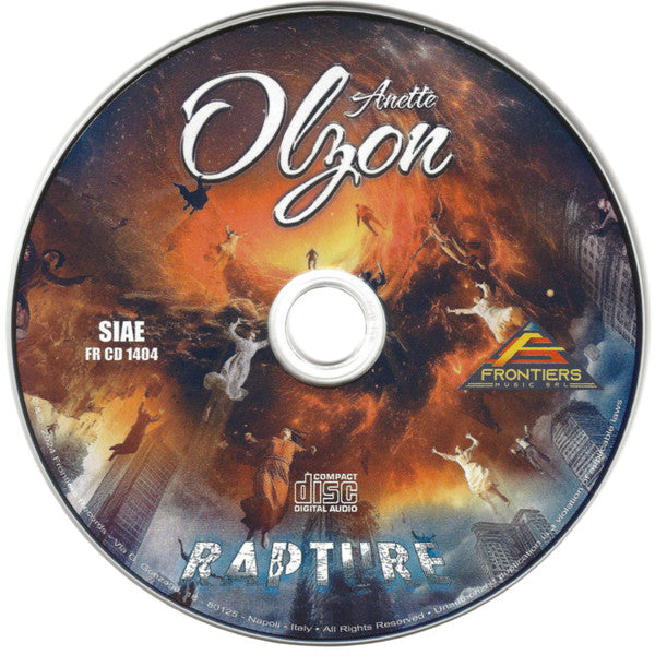 Anette Olzon : Rapture (CD, Album)