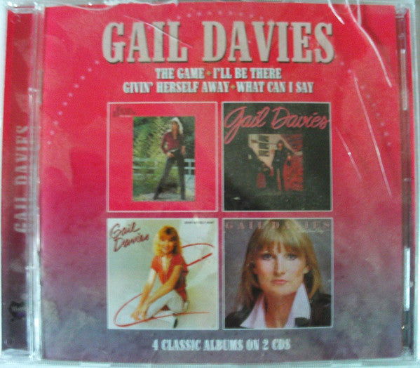 Gail Davies : The Game/I'll Be There/Givin' Herself Away/What Can I Say (2xCD, Comp)
