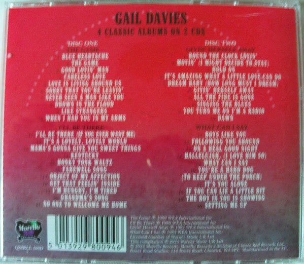 Gail Davies : The Game/I'll Be There/Givin' Herself Away/What Can I Say (2xCD, Comp)