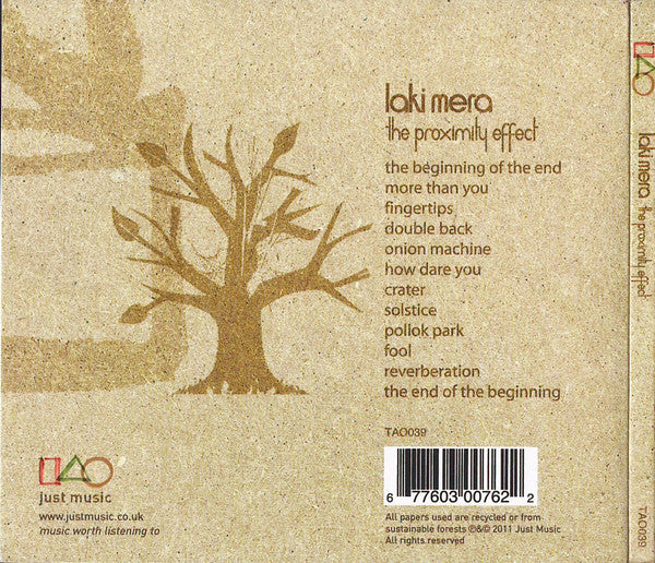 Laki Mera : The Proximity Effect (CD, Album)