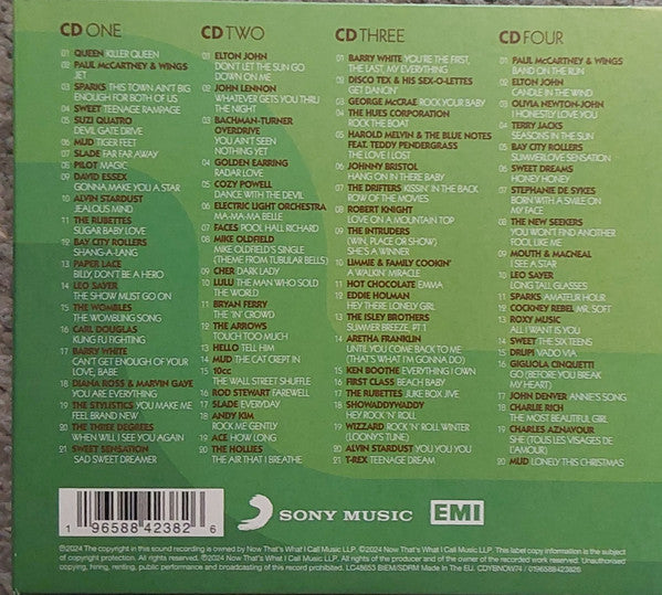 Various : Now Yearbook '74 (4xCD, Comp)