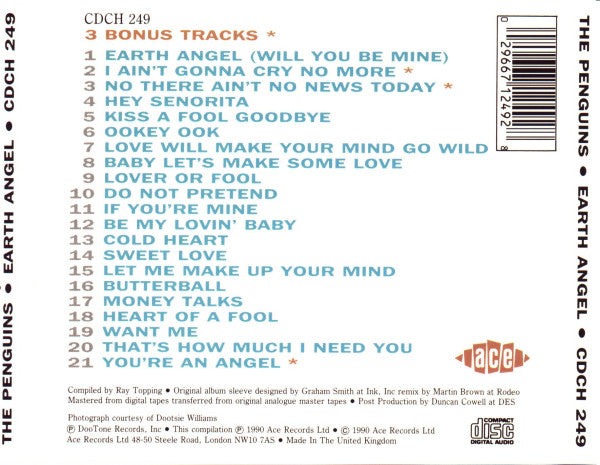 The Penguins : Earth Angel (CD, Comp)