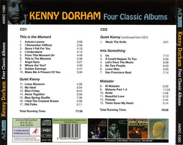 Kenny Dorham : Four Classic Albums (2xCD, Comp)