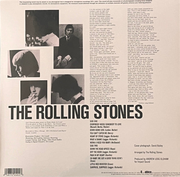 The Rolling Stones : The Rolling Stones, Now! (LP, Mono, RE)