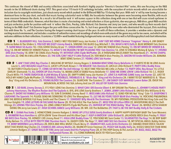 Various : The 1957 R&B Hits Collection (4xCD, Comp)