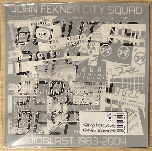 John Fekner City Squad : Idioblast 1983-2004 (2xLP, Album, Comp)
