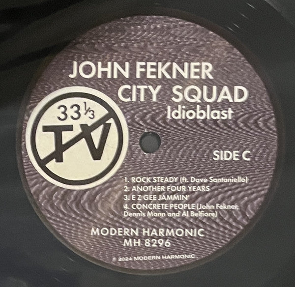 John Fekner City Squad : Idioblast 1983-2004 (2xLP, Album, Comp)