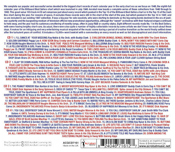 Various : America's Greatest Hits 1948 (4xCD, Comp)