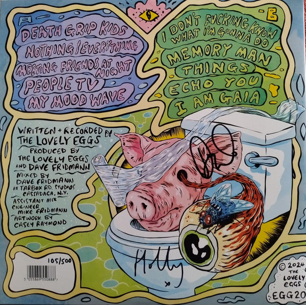 The Lovely Eggs : Eggsistentialism (LP, Album, Ltd, Gre)