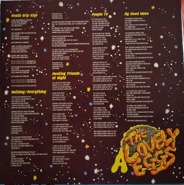 The Lovely Eggs : Eggsistentialism (LP, Album, Ltd, Gre)