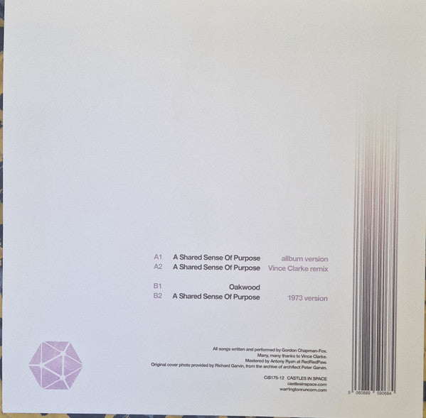 Warrington-Runcorn New Town Development Plan : A Shared Sense Of Purpose (12", Ltd, Pin)