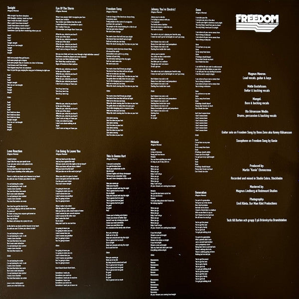 Freedom (90) : Stay Free! (LP, Ltd, Sun)
