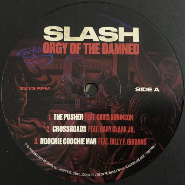 Slash (3) : Orgy Of The Damned (2xLP, Album)