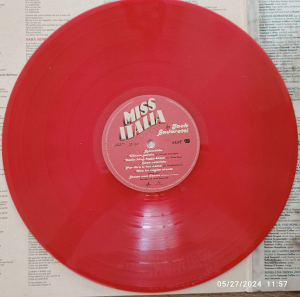 Jack Savoretti : Miss Italia (LP, Album, Ltd, Red)