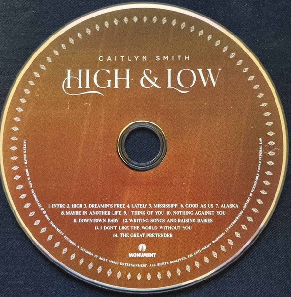 Caitlyn Smith : High & Low (CD)