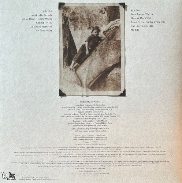Iris DeMent : My Life (LP, Album, Ltd, RE, RM, Mar)