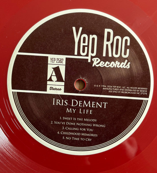 Iris DeMent : My Life (LP, Album, Ltd, RE, RM, Mar)