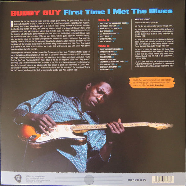 Buddy Guy : First Time I Met The Blues (LP, Comp, 180)