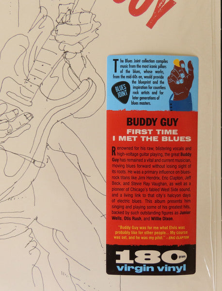 Buddy Guy : First Time I Met The Blues (LP, Comp, 180)
