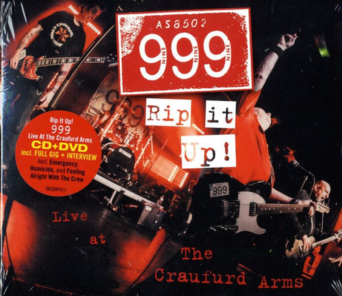 999 : Rip It Up! - Live At The Craufurd Arms (CD, Album + DVD, NTSC)