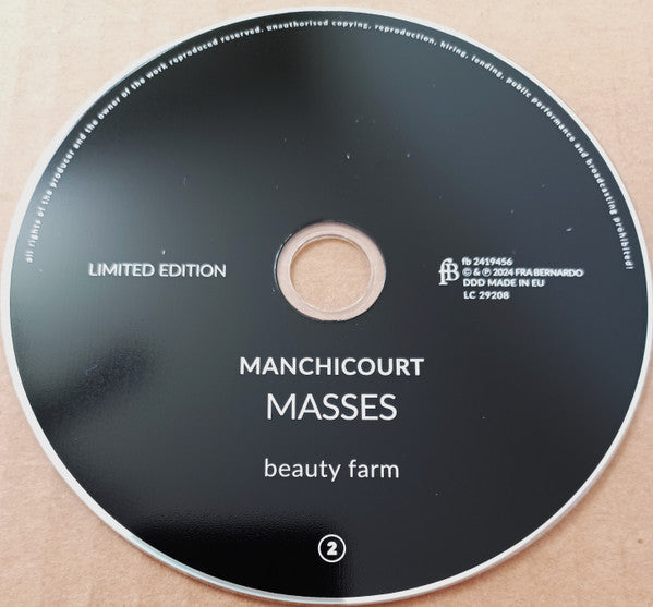 Beauty Farm : Manchicourt Masses (2xCD, Album, Ltd)