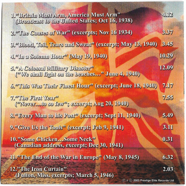 Winston Churchill : Winston Churchill His Finest Hour: The Great Wartime Speeches (CD)