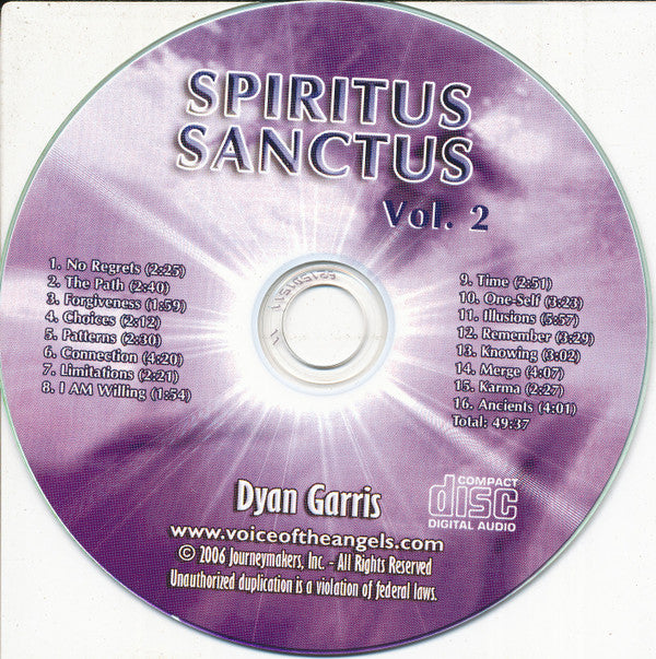 Dyan Garris : Spiritus Sanctus Vol. 2 (CD, Comp)