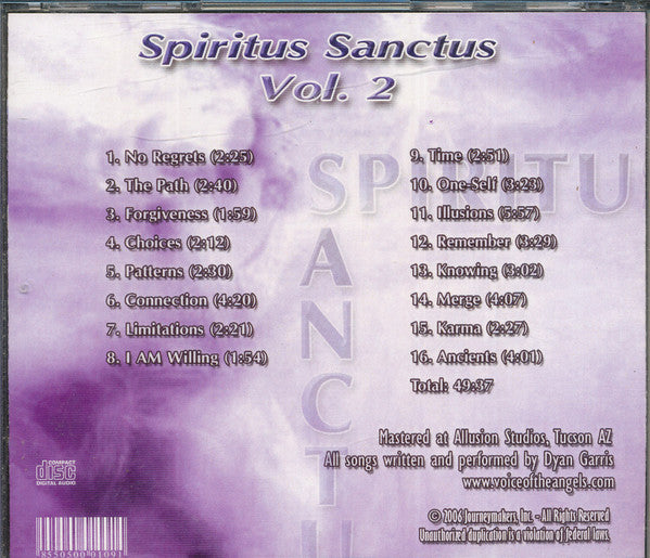 Dyan Garris : Spiritus Sanctus Vol. 2 (CD, Comp)