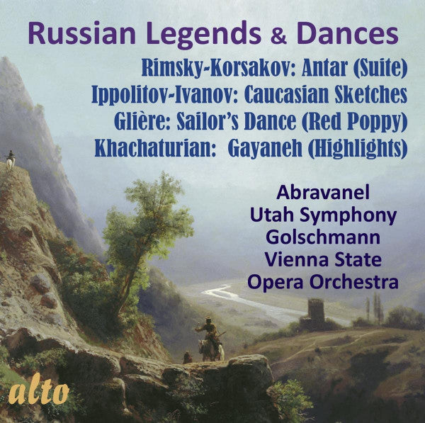 Nikolai Rimsky-Korsakov, Mikhail Ippolitov-Ivanov, Reinhold Glière, Aram Khatchaturian, Maurice Abravanel, Utah Symphony Orchestra, Vladimir Golschmann, Orchester Der Wiener Staatsoper : Russian Legends & Dances (CD, Comp)