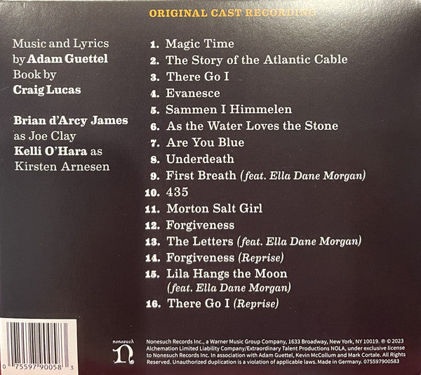 Adam Guettel, Craig Lucas : Days Of Wine And Roses (Original Cast Recording) (CD, Album, Dig)