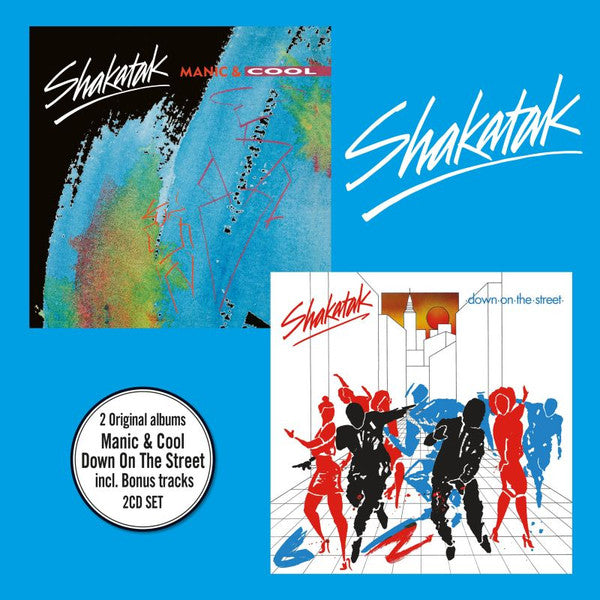 Shakatak : Manic & Cool / Down On The Street (2xCD, Album, Comp)