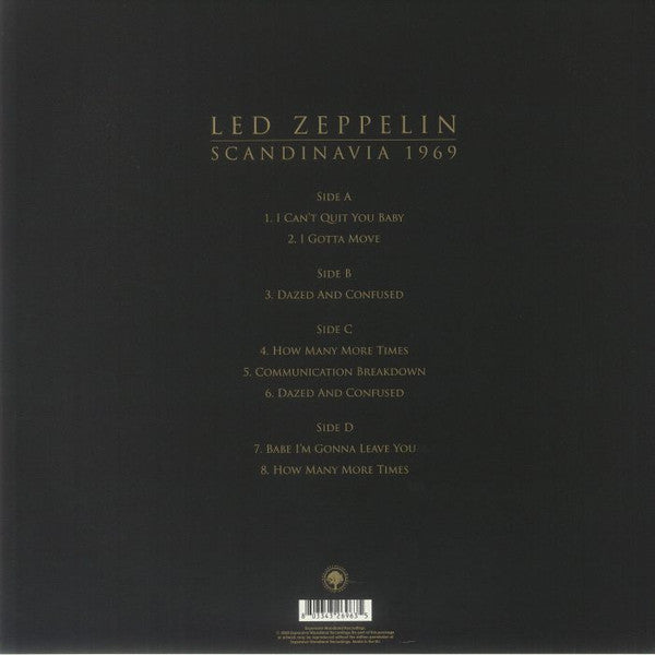 Led Zeppelin : Scandinavia 1969 (2xLP, Unofficial)