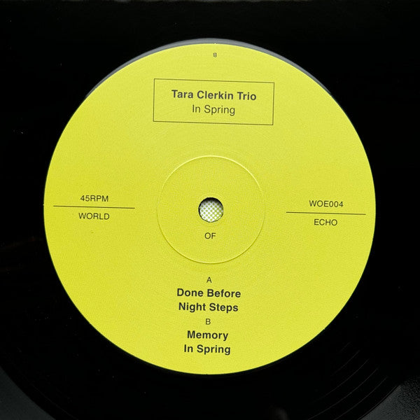 Tara Clerkin Trio : In Spring (12", EP, Ltd, RP, 2nd)