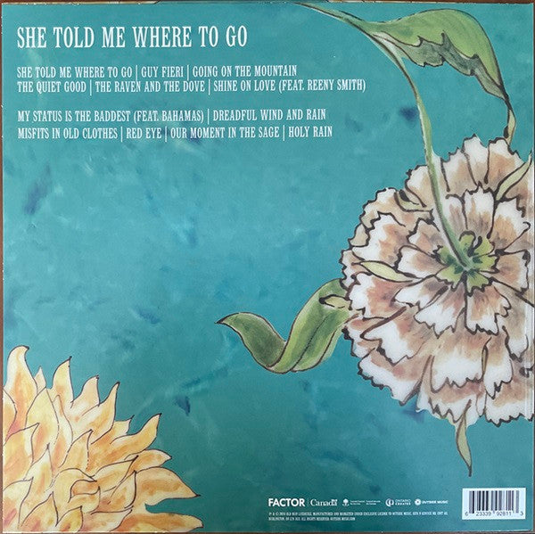 Old Man Luedecke : She Told Me Where To Go (LP, Album, Ltd, Gre)