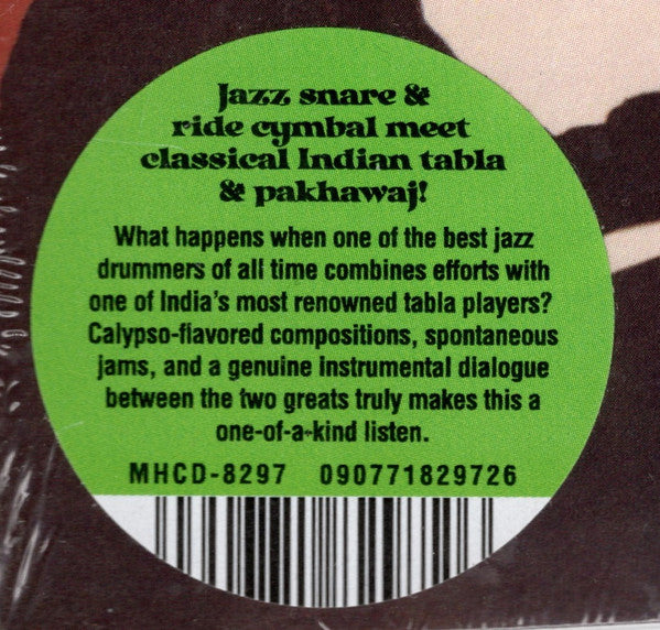 Buddy Rich And Alla Rakha : Rich À La Rakha (CD, Album, RE)