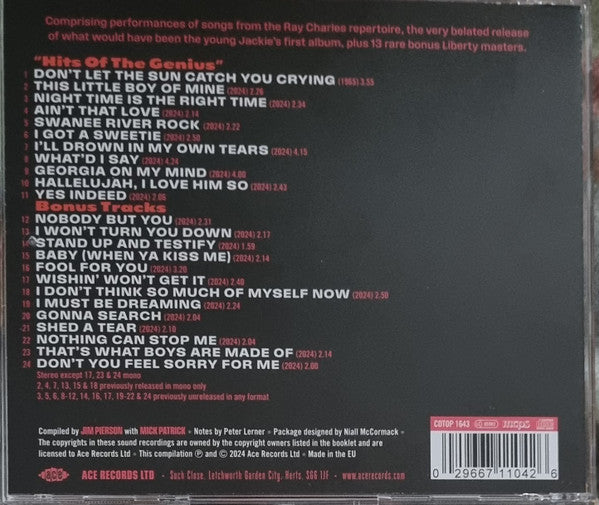 Jackie DeShannon : Nothing Can Stop Me (Liberty Records Rarities 1960-1962) (CD, Album, Comp, Mono)