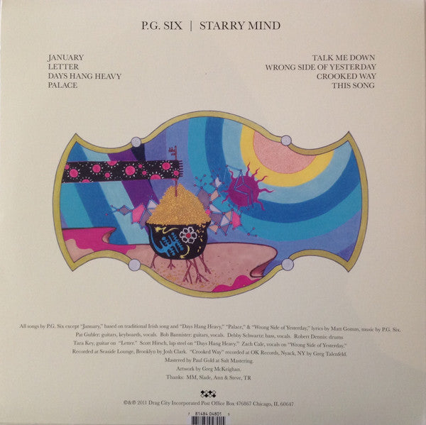 PG Six : Starry Mind (LP, Album)