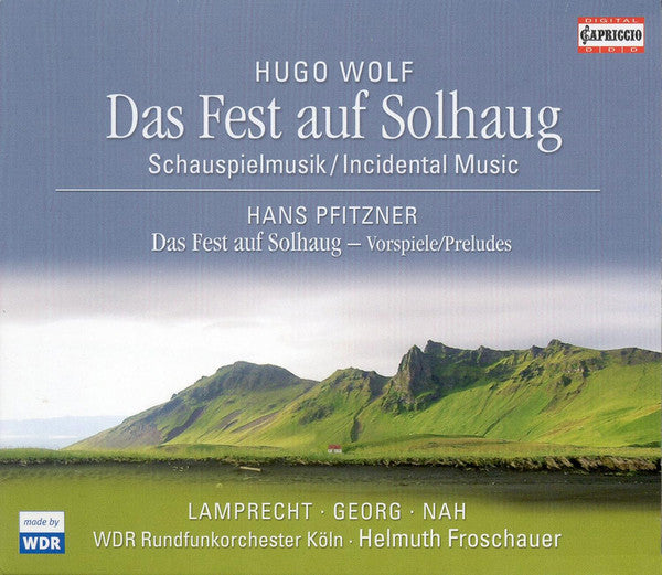 Hugo Wolf, Hans Pfitzner – Günter Lamprecht, Mechthild Georg, Yoo-Chang Nah, WDR Rundfunkorchester Köln, Helmuth Froschauer : Das Fest Auf Solhaug  (SACD, Hybrid, Multichannel, Album)